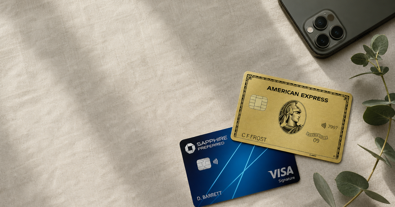 Amex Gold vs Chase Sapphire Preferred: Which Card Actually Pays You More